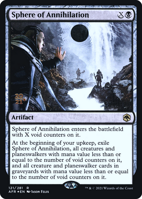 Sphere of Annihilation (PRE-121S) - rare - Foil
