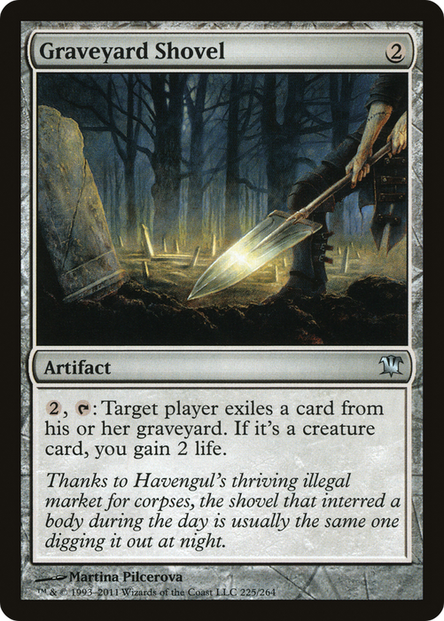 Graveyard Shovel (ISD-225) - uncommon