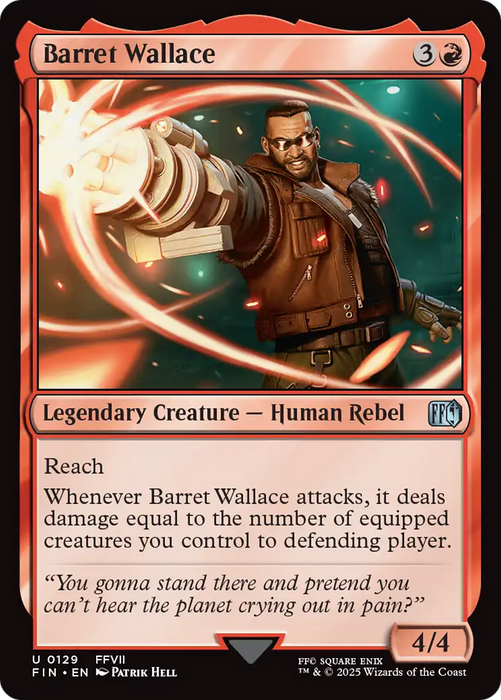Barret Wallace (FIN-129) - uncommon
