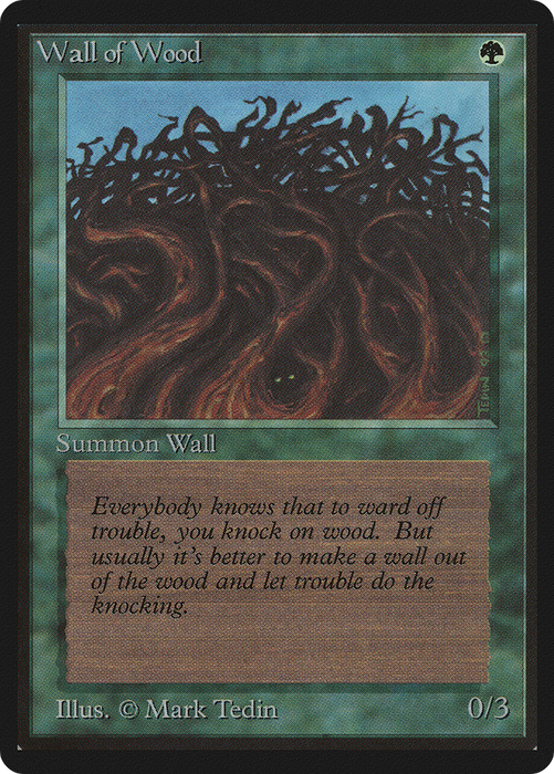 Wall of Wood (LEB-226) - common