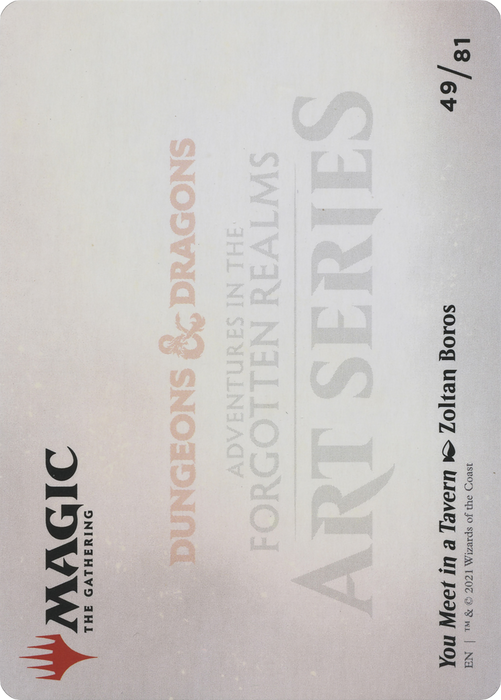 You Meet in a Tavern // You Meet in a Tavern (AAFR-049) - common (Borderless)