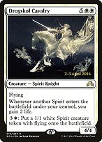 Drogskol Cavalry (PRE-15S) - rare - Foil