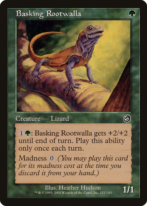 Basking Rootwalla (TOR-121) - common - Foil