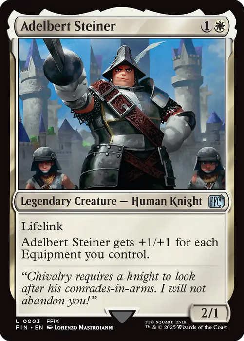 Adelbert Steiner (FIN-003) - uncommon - Foil