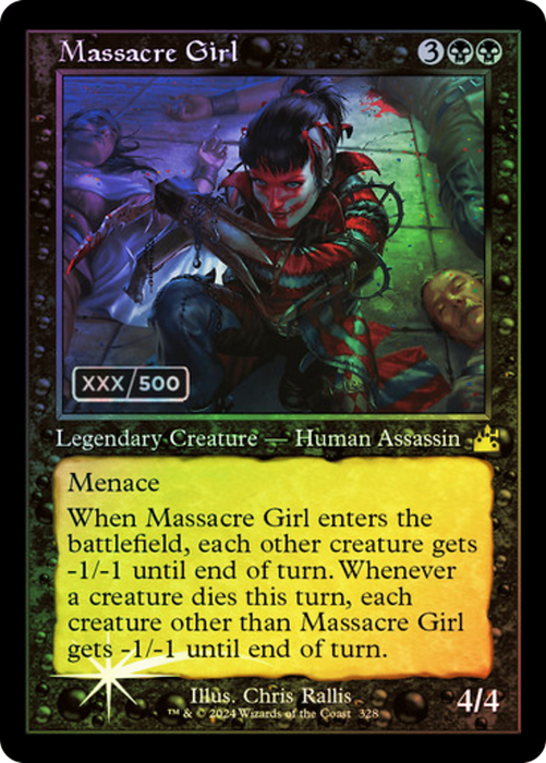 Massacre Girl (RVR-328Z) - rare - Foil