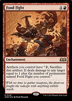 Food Fight (WOE-129) - rare - Foil