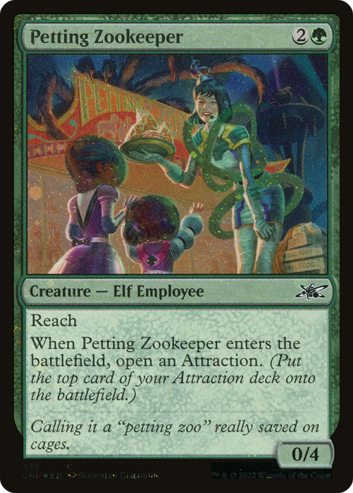 Petting Zookeeper (UNF-436) - common - Foil