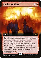 Calibrated Blast (MH2-456) - rare: (Extended Art)