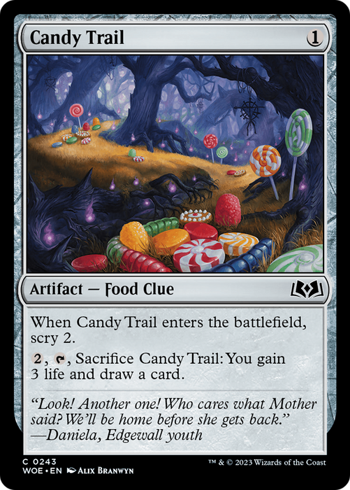 Candy Trail (WOE-243) - common - Foil