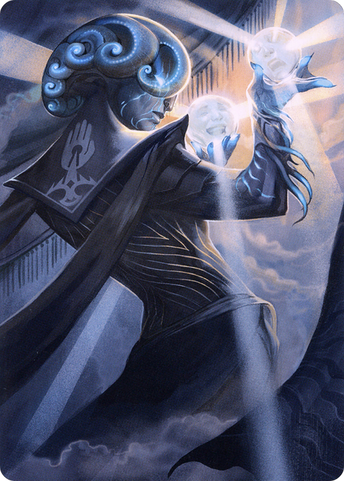 Queza, Augur of Agonies // Queza, Augur of Agonies (ASNC-075) - common (Borderless)