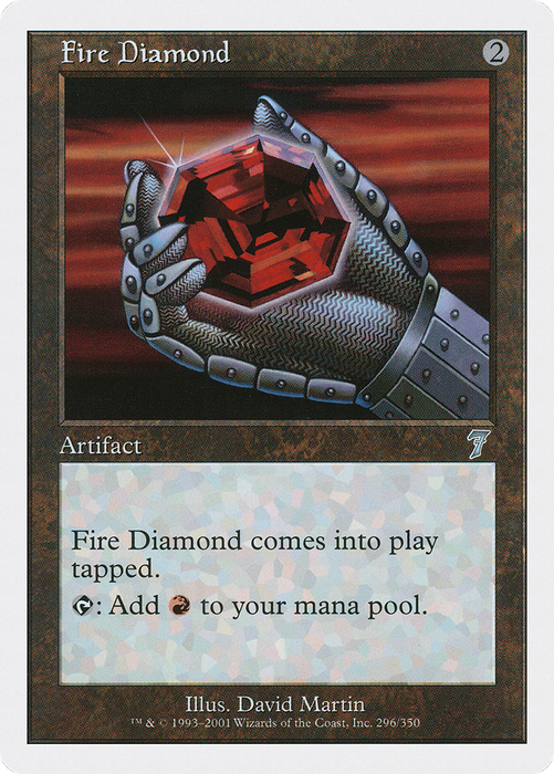 Fire Diamond (7ED-296) - uncommon