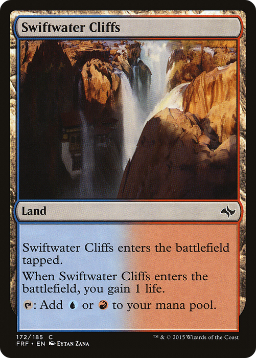 Swiftwater Cliffs (FRF-172) - common - Foil