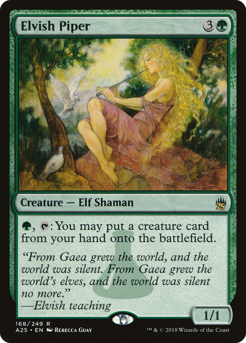 Elvish Piper (A25-168) - rare - Foil