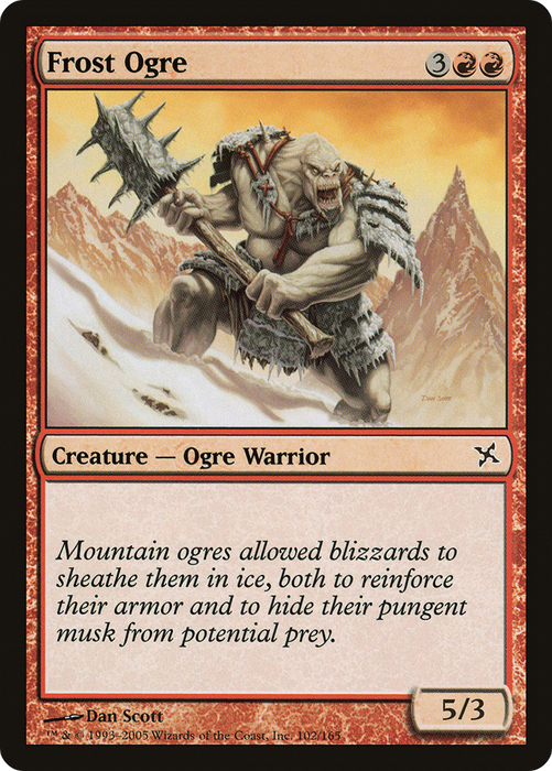 Frost Ogre (BOK-102) - common - Foil