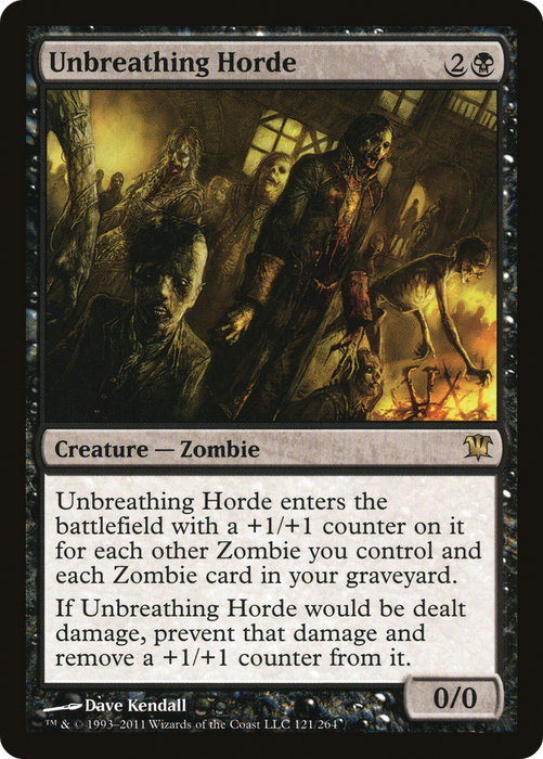 Unbreathing Horde (ISD-121) - rare - Foil
