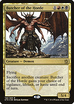 Butcher of the Horde (PRE-168S) - rare - Foil