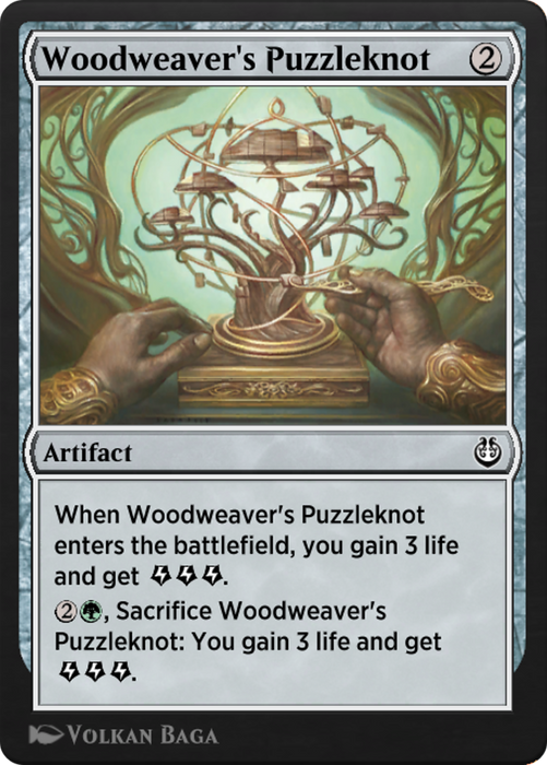 Woodweaver's Puzzleknot (KLR-277) - common