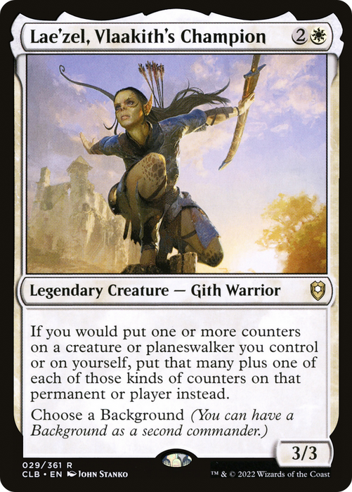Lae'zel, Vlaakith's Champion (CLB-029) - rare - Foil
