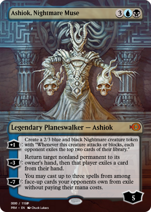 Ashiok, Nightmare Muse (PRM-79847) - mythic
