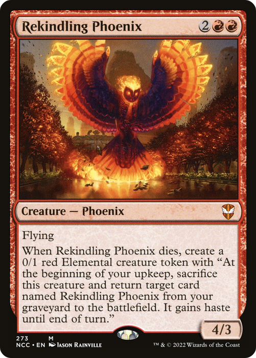 Rekindling Phoenix (NCC-273) - mythic