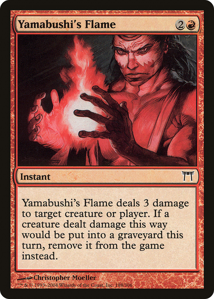 Yamabushi's Flame (CHK-198) - common