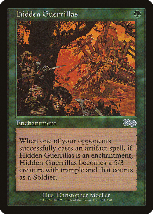 Hidden Guerrillas (USG-261) - uncommon