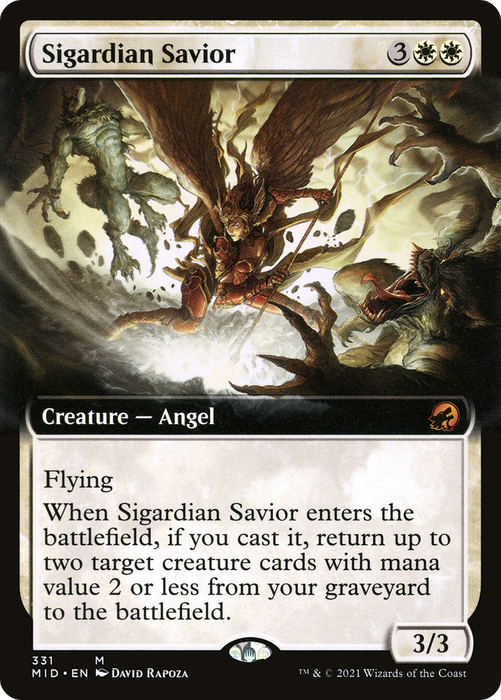 Sigardian Savior (MID-331) - mythic: (Extended Art)