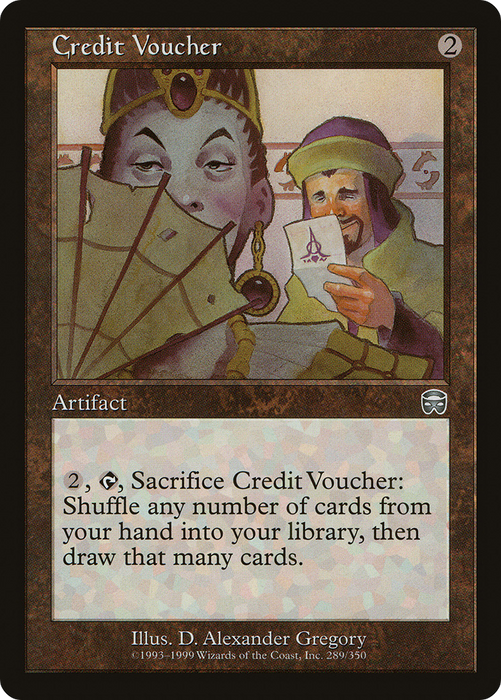 Credit Voucher (MMQ-289) - uncommon - Foil