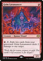 Grim Lavamancer (DMR-126) - rare - Foil