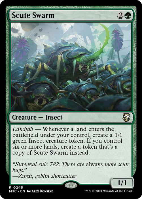 Scute Swarm (M3C-245) - rare