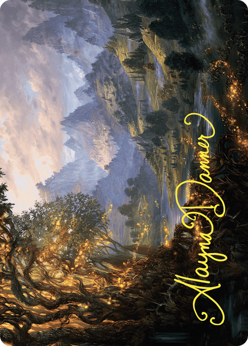 Evolving Wilds // Evolving Wilds (AWOE-047) - common (Borderless) - Foil
