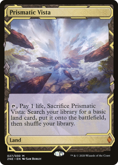 Prismatic Vista (ZNE-027) - mythic - Foil