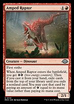 Amped Raptor (MH3-114) - uncommon - Foil