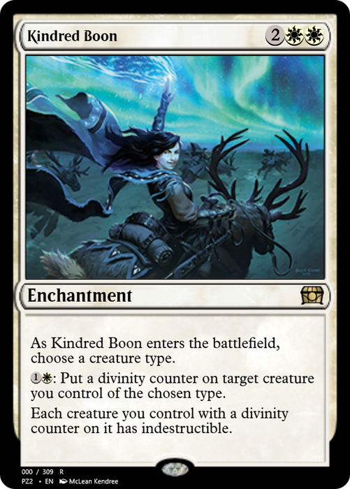 Kindred Boon (PZ2-65717) - rare