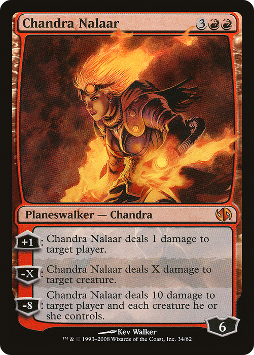 Chandra Nalaar (DD2-034) - mythic - Foil