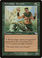 Forcemage Advocate (JUD-116) - uncommon - Foil