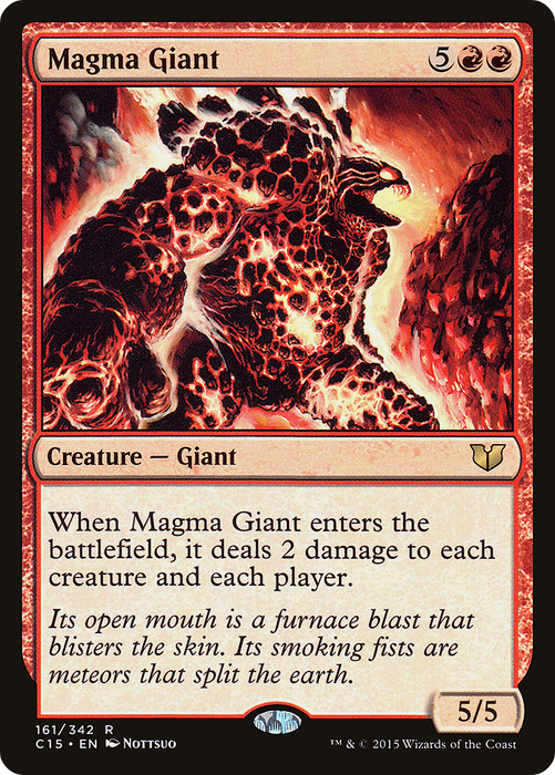 Magma Giant (C15-161) - rare