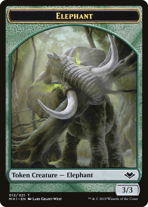 Elephant (TMH1-012) - common - Foil