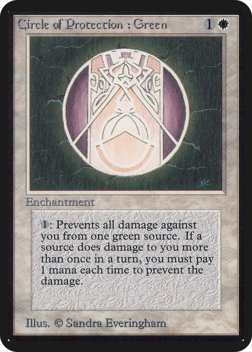 Circle of Protection: Green (LEA-011) - common