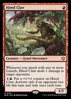 Hired Claw (BLB-140) - rare