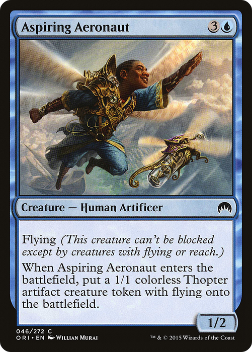 Aspiring Aeronaut (ORI-046) - common - Foil