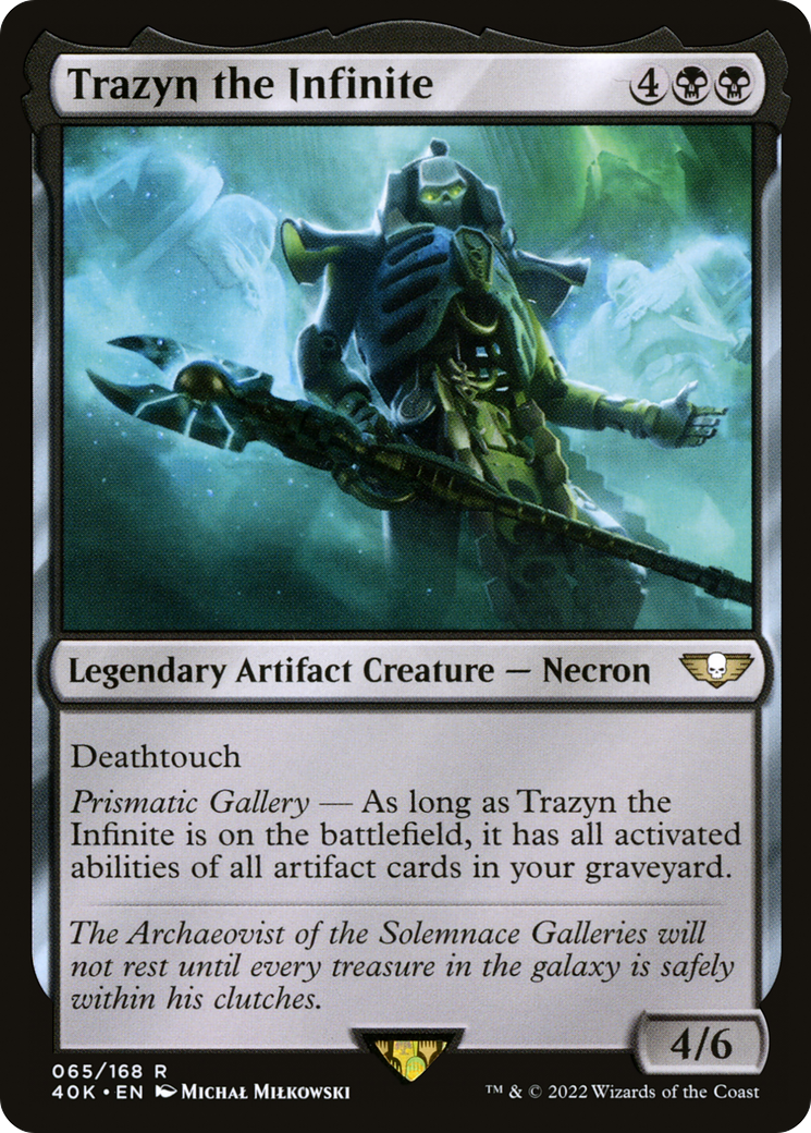 Trazyn the Infinite (40K-065) - rare