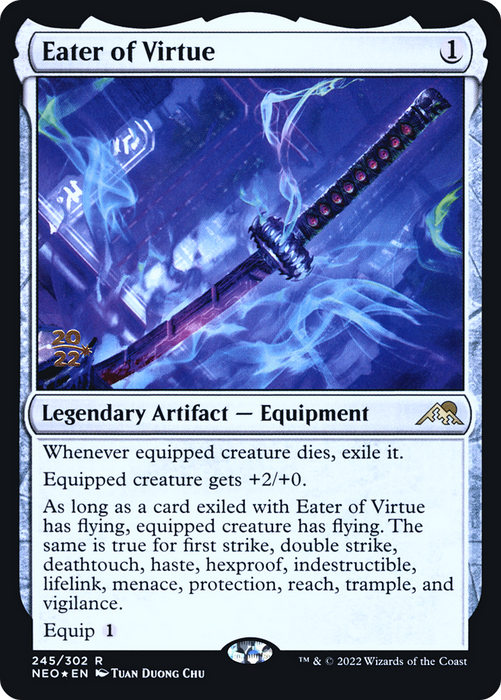 Eater of Virtue (PRE-245S) - rare - Foil