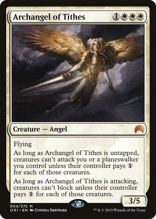 Archangel of Tithes (ORI-004) - mythic - Foil