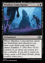 Mindless Conscription (MH3-101) - uncommon