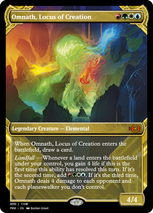 Omnath, Locus of Creation (PRM-83716) - mythic