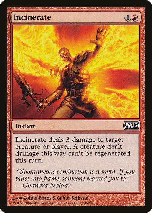 Incinerate (M12-146) - common