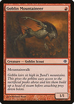 Goblin Mountaineer (ALA-102) - common - Foil
