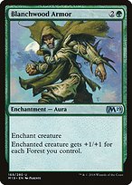 Blanchwood Armor (M19-169) - uncommon - Foil