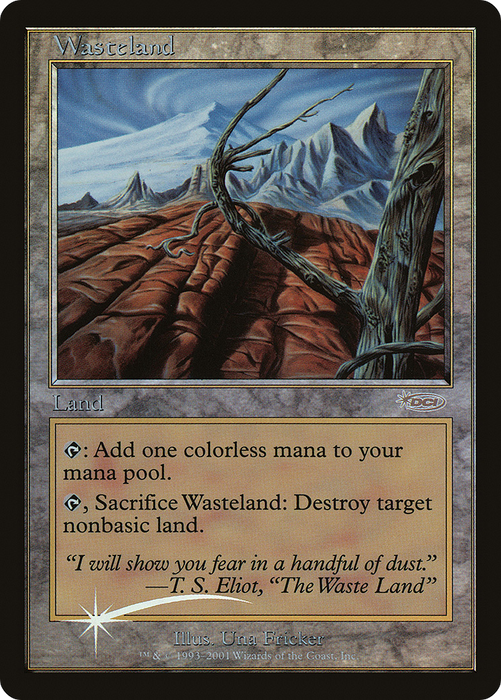 Wasteland (MPRP-001) - rare - Foil